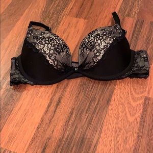 Victoria Secret padded lace and sequence Demi Bra.